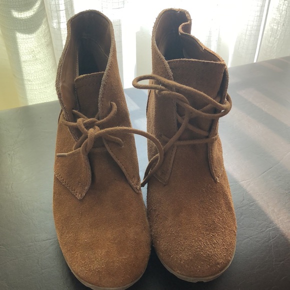 Merona Lace up boots size 7.5 - Picture 1 of 7